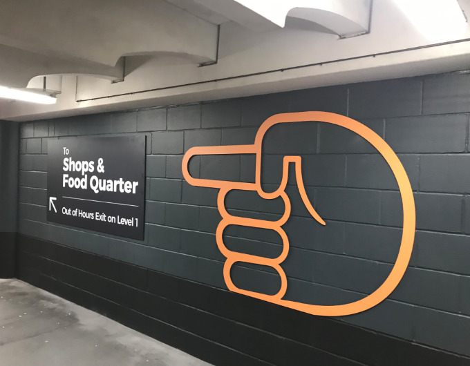 Churchill Square Brighton Car Parks Rebrand